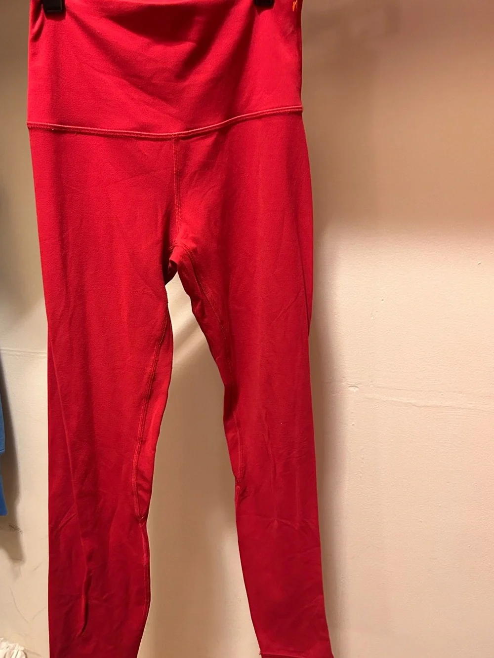 lululemon athletica red align leggings
